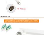 700-2700MHz 4G LTE Router Antenna 12dBi Rubber Internal Indoor Omni Directional