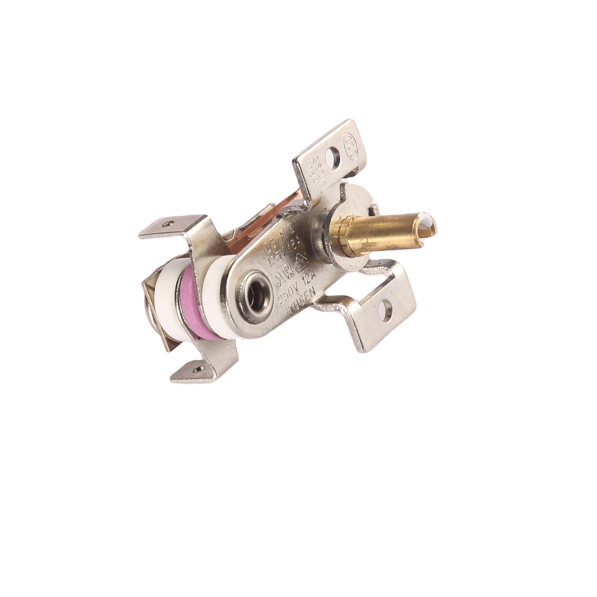 Adjustable Bimetal Thermostat KST 168 T250 for 250V / 12A VDE Voltage Current 50-250 C