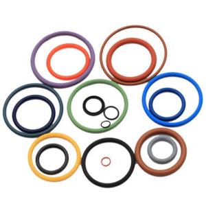 AS568 Standard Custom FFKM O Rings With Good Oil Resistance Compression Molding
