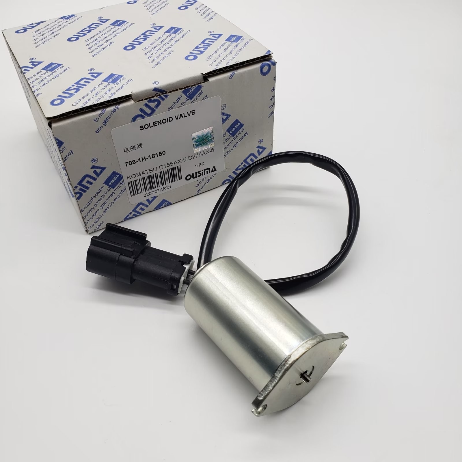 708-1H-18150 Excavator Solenoid Valve For KOMATSU D155AX-5 D275AX-5