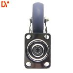 TPR Shock Absorbing Silent Caster Wheels Quiet Wheel Caster