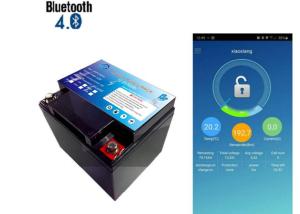 China Lifepo4 50AH Bluetooth Lithium Battery With BMS factory