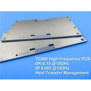 30mil TC600 PCB 2-Layer Immesion Gold Surface Finished