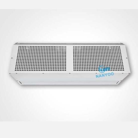 China 63db Centrifugal Flow Industrial Air Curtain Door For Tall Gate factory