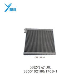 China Original Configuration AC Automotive Evaporator Core For TOYOTA SERIES Car factory