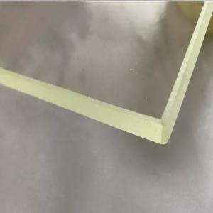 China 2400 X 1200mm Size Radiation Protection Lead Glass Transparent Shielding factory