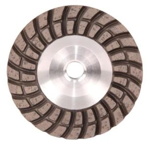 China Double Turbo Row Diamond Grinding Disc For Concrete / Porcelin Tiles / Masonry factory