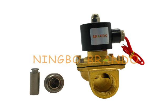 G1" Female Thread 2W250-25 UW-25 Brass Body NBR Diaphragm Normally Closed Water