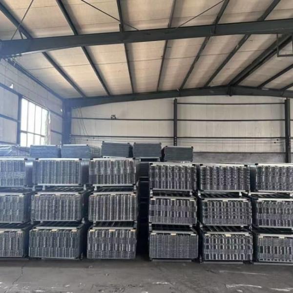 Astm C1063 Certified Hi Rib Lath With 3/8" Vertical Ridges For Wall Plastering