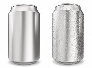 China Sleek 250ml Blank Aluminum Soda Cans Soft Drinking With Customized Shape factory