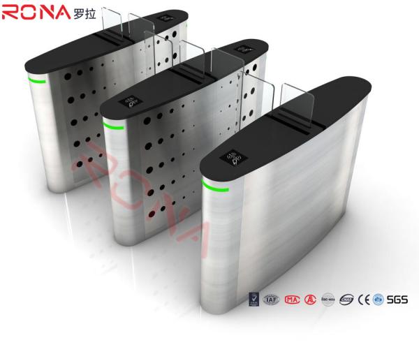 Stainless Steel Access Control Turnstiles Security Systems Sliding Turnstile