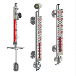 China Measuring Range 3 - 19m Magnetic Float Level Meter Sensor factory