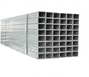 China Q215 Square Steel Galvanized Pipe Structure Rectangular Steel Tube factory