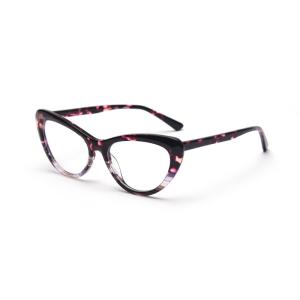 Cat Eye Women Optical Acetate Frame Glasses Fashion Retro glasses