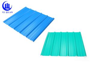 China Pvc Plastic Heat Insulation Roof Tiles 3 Layers Anti uv Sound Reduce factory