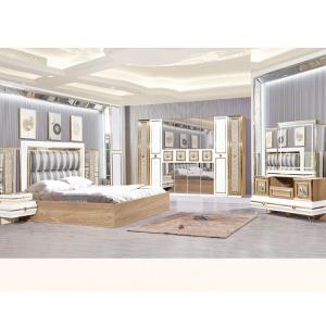 China ODM Color Living Room Furniture Set King Size Upholstered Beds 2100*1550mm factory