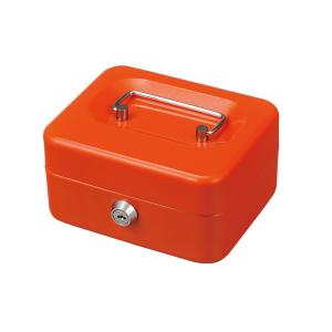 China Chrome Plated Lightweight Metal Cash Box With Lock Coin Storage Safes factory