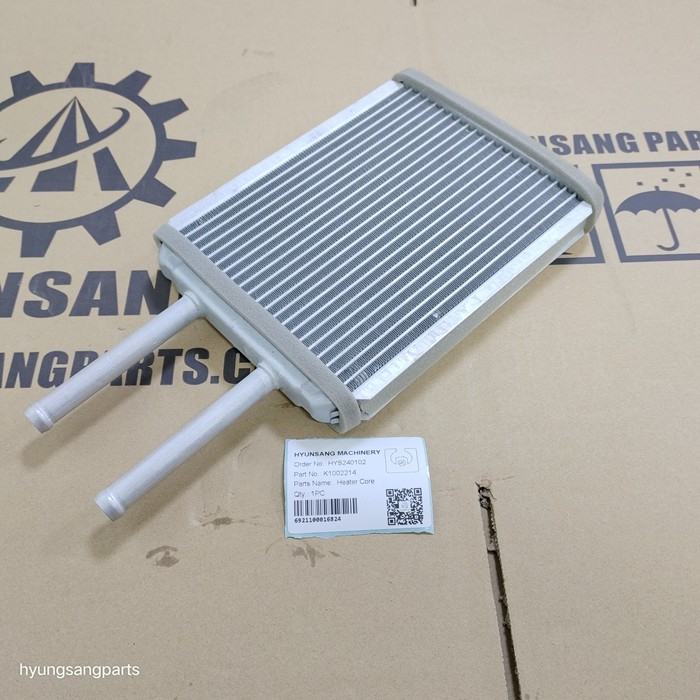 Excavator Parts Heater Core K1002214 K9007104 For DX140LC DX225LC