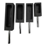 TOKTOS Gold Custom Graphite Ingot Molds for Melting Casting