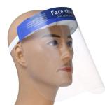 Anti Fog Disposable Protective Face Shield PET Spatter Prevent Protection