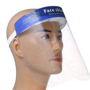 China Anti Fog Disposable Protective Face Shield PET Spatter Prevent Protection factory