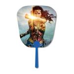 Promotional Hand Fans 3D Lenticular Printing Antistatic And Heat Resistant