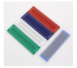 China White Printed Circuit Board Solderless Breadboard 2.54mm Pitch factory