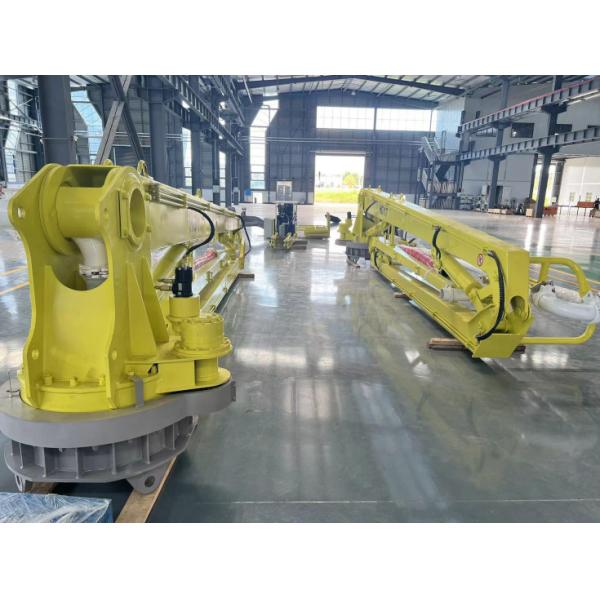 China 5.5Kw Electric Power Output Concrete Placing Boom HG17 Spider For Precise Placement factory