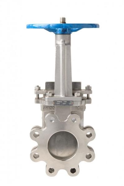 COVNA 4 inch Industry Knife Gate Valve Stainless Steel Wheel Handle Knife Gate