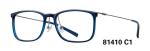 Square Optical Plastic Eyeglass Frames Metal Temple For Men