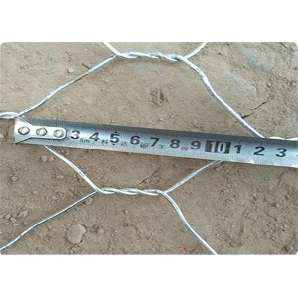2x1x1m Gabion Basket Wire Mesh ASTM A974 Standard For River