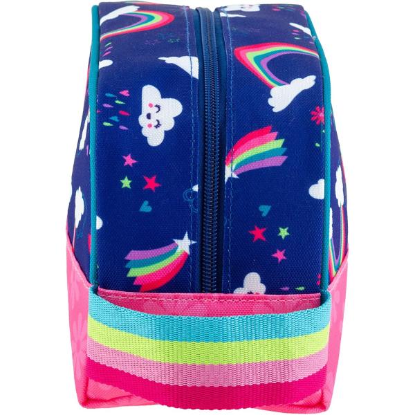 Cute Durable Rainbow Kids' Toiletry Bag Multifunctional Waterproof