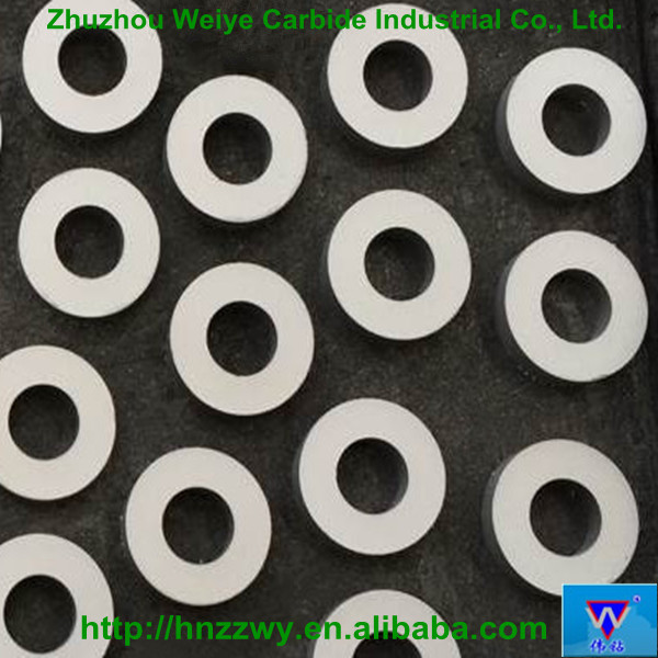 YG6 YG8 Tungsten Carbide Mechanical Seal Ring With Countersink Positioning Hole