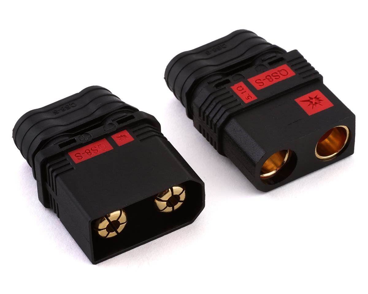 Male Female 8mm RC Battery Connectors Gold Plated For E Bike