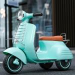 Ride On Toy Electric Kids Motorcycle with Light in Red Yellow Dark Blue Pink or