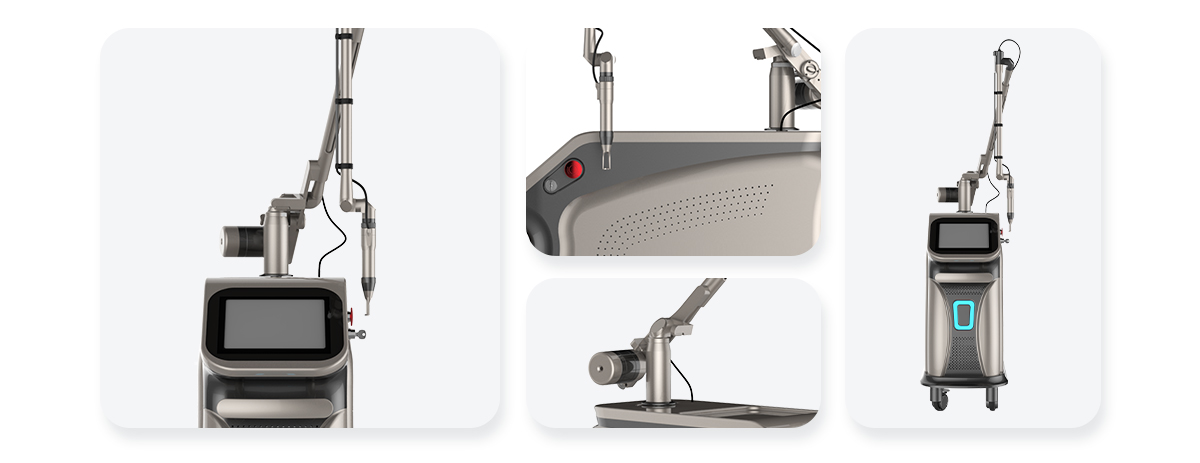 Professional vertical q switched nd yag laser Remove Spots Chloasma Removal picosecond laser tattoo removal machine
