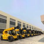 Self Adaptability Telescopic Handler Crane 500mm Stable Operations