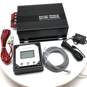 China DC12V to DC24V Solar battery charger controller For RV Boat lithium gel battery factory