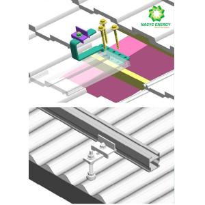 China Normal Specification Solar Panel Mounting Brackets For Commercial Roof on sale