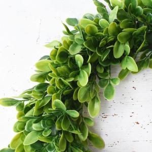 China 42cm PE PP Artificial Plant Wall Panels Faux Eucalyptus Garland factory