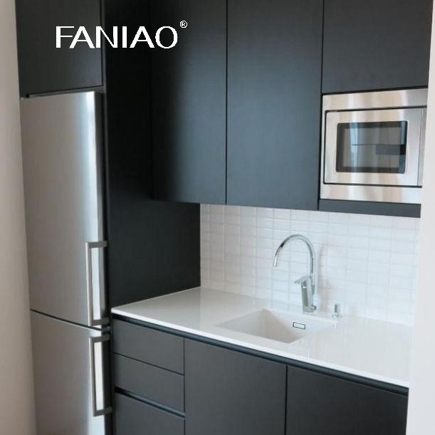 Custom Tiny Compact Mini Kitchen Cabinet For Apartments And Hotel