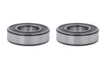 Open 6204 2RS Bearings P6 6204 ZZ Bearing Customized For Dental Conveying