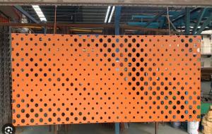 China Customized Perforated Aluminium-Composite Plate 1220mm Width factory