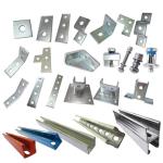 HDG 304 Stainless Steel Unistrut C Channel Powder Coated 1.5mm 1.6mm for