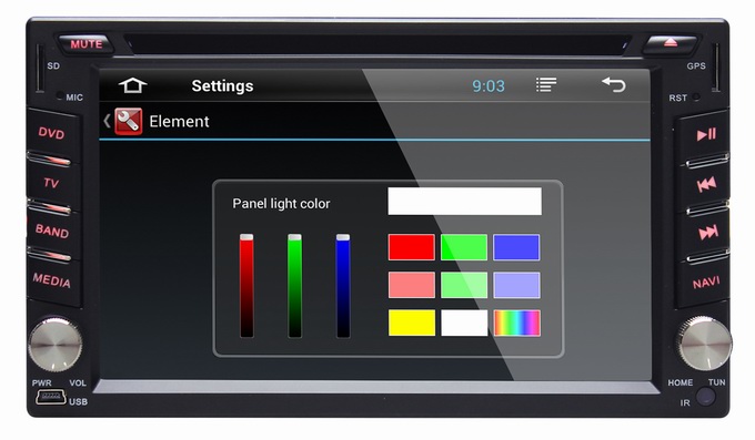 Ouchuangbo Auto Multimedia Stereo Radio DVD Player for Hyundai Terracan /Matrix /Tiburon GPS Nav iPod OCB-2822B