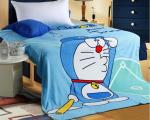 Custom Kids Plush Screen Printed Blanket , Cute Flannel Baby Blanket Anti -