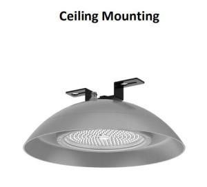China Pipe Ceiling Loop Mounted Commercial LED High Bay Lighting 100W Easy To Clean factory