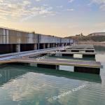 Sea Marine Floating Finger Dock Aluminium Floating Pontoon For Yacht Boat