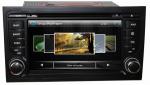 Ouchuangbo Car Stereo Audio Radio DVD Player for Audi A4 2003-2011 GPS Sat Navi