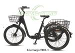 24inch Alloy Frame Electric Bike With Cargo Space 60km Distance Range